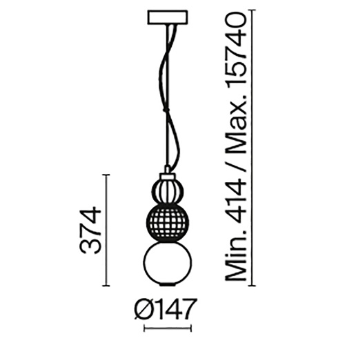 Подвесной светильник Maytoni P069PL-L16G3K фото 3