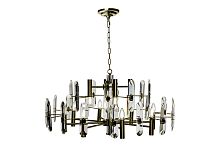 Люстра потолочная латунь Garda Decor 92EL-YG60400-8+4P