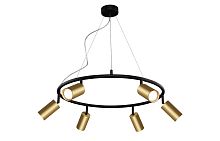 Светильник подвесной Crystal Lux CLT 015 CLT 015C6 D600 BL-GO