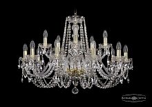 Подвесная люстра Bohemia Ivele Crystal 1402/10+5/300 G