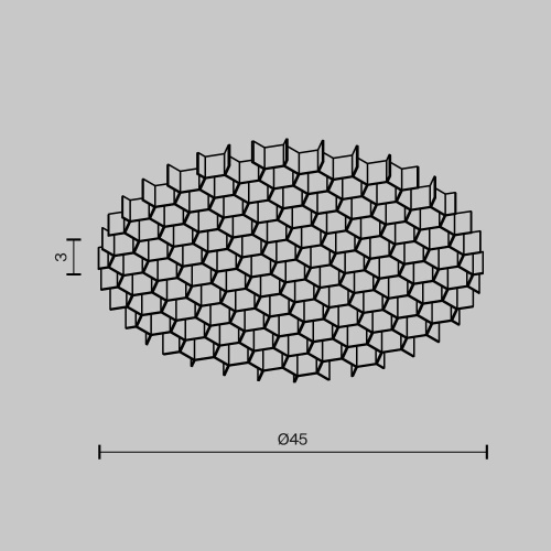 Комплектующие для светильника Maytoni Artisan HoneyComb-D45 фото 4