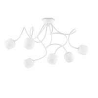 Люстра потолочная Ideal Lux Octopus PL6 Bianco
