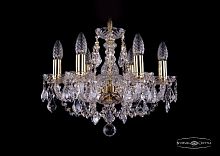 Подвесная люстра Bohemia Ivele Crystal 1406/6/141 G Leafs