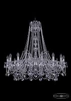 Люстра Bohemia Ivele Crystal 1411/16/360/h-95 Ni
