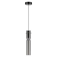 Подвес Odeon Light черный/дымчатый/металл/стекло LED 5W 3000K SCROW 5058/5L