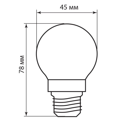 Лампа светодиодная Feron 5W E27 4000K 25582 фото 3