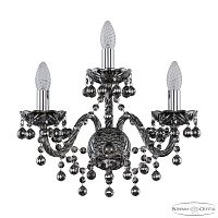 Бра Bohemia Ivele Crystal 1409B/2+1/160 Ni M781