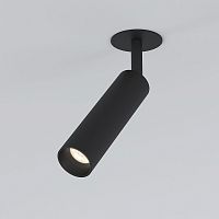 Встраиваемый светодиодный светильник Elektrostandard Diffe 25040/LED 8W 4200K чёрный