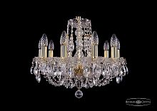 Подвесная люстра Bohemia Ivele Crystal 1406/10/160 G