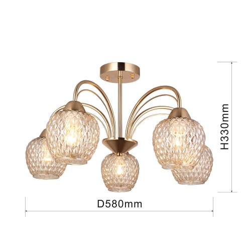 Потолочная люстра F-Promo Olimp 2541-5U фото 7