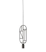 Подвесной светильник NOMON HOME WOODEN DOTS, CONF. 02, GRAPHITE WDB02