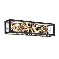 Настенный светильник Odeon Light черный/золото/металл/металл LED 1*17W 4000K BILD 5065/17WL