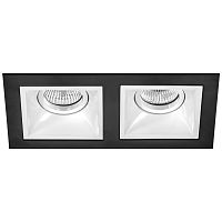 Комплект из светильников и рамки Lightstar Domino D5270606