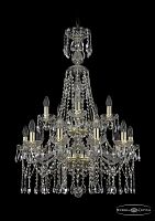 Люстра Bohemia Ivele Crystal 1413/10+5/220/XL-92/2d G