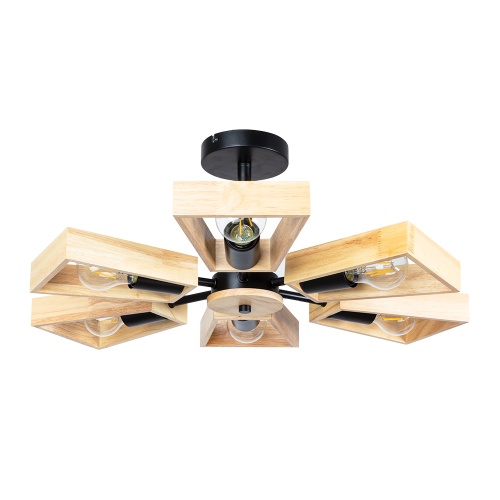 Потолочный светильник Arte Lamp BRUSSELS A8030PL-6BK фото 4