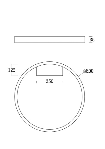 Потолочный светильник Maytoni  Rim MOD058CL-L50B4K фото 9