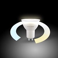 Умная светодиодная лампа LED 5W 3300К-6500К CCT+DIM GU10 Elektrostandard BLGU1016