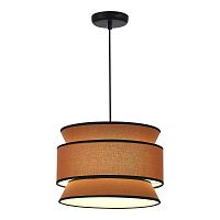 Светильник подвесной ST-Luce Черный/Кирпичный, Черный E27 1*40W JACKIE SL1354.403.01