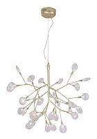 Светильник подвесной Crystal Lux EVITA SP36 GOLD/TRANSPARENT