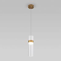 Подвесной светильник Eurosvet Lumen 50244/1 LED, латунь