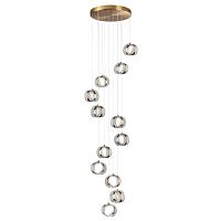 Люстра Odeon Light античн.бронза/металл/акрил LED 83W 4000K 5047лм MIRAGE 5030/83L