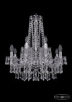 Люстра Bohemia Ivele Crystal 1403/8+4/195/h-60 Ni