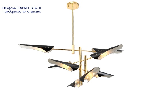 Люстра Crystal Lux RAFAEL SP8 GOLD
