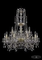 Люстра Bohemia Ivele Crystal 1411/10+5/240/XL-86 G