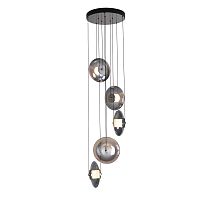 Потолочная люстра Favourite Rulle 4373-5P LED 4000 белый, черный, серый