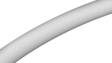 Лента светодиодная SWG 360 D22 стандарт 2835, 240 LED/м, 18 Вт/м, 24В , IP67, Цвет: Теплый белый 022266
