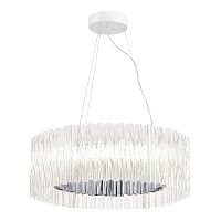 Светильник подвесной ST-Luce NAZARE Хром/Прозрачный LED 1*64W SL6012.103.01