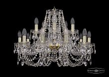Люстра Bohemia Ivele Crystal 1406/10+5/240 G