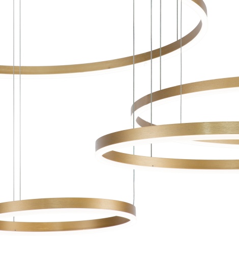 Подвесной светильник 14001/4P Gold фото 4
