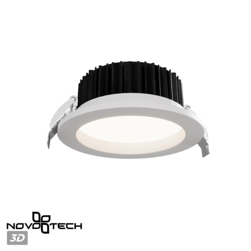 Встраиваемый светодиодный светильник NovoTech DRUM 359413 фото 8
