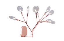 Бра Crystal Lux EVITA EVITA AP9 COPPER/TRANSPARENT