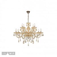 Подвесная люстра iLAMP Asia 81072-8+4 WH