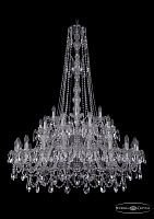 Люстра Bohemia Ivele Crystal 1411/20+10+5/400/XL-155/2d Ni