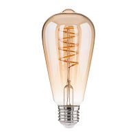 Филаментная светодиодная лампа Elektrostandard Dimmable 5W 2700K E27 (ST64 тонированный) BLE2746