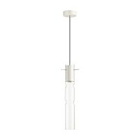 Подвес Odeon Light белый/прозрачный/металл/стекло LED 5W 3000K SCROW 5059/5LB
