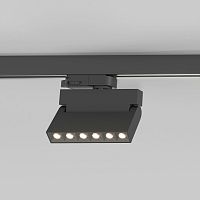 Светильник потолочный светодиодный Elektrostandart Garda Черный 10W 4200K (85024/01) трехфазный