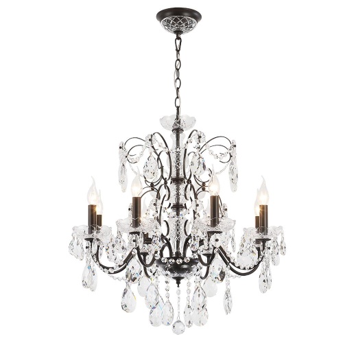 Люстра Crystal Lux ODELIS SP8 BROWN фото 4
