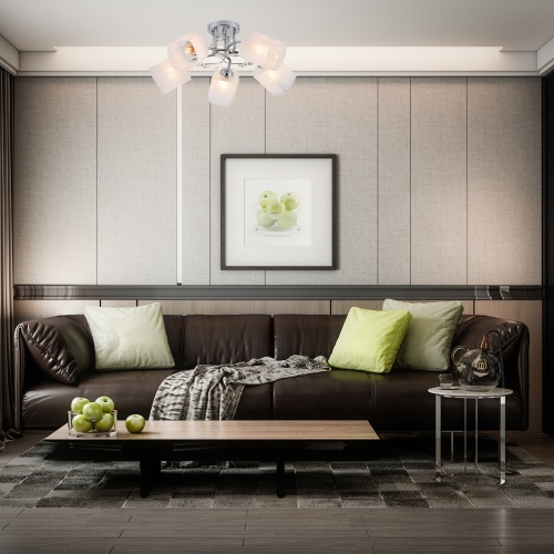 Потолочный светильник Escada SPIREA E27*40W Chrome 1105/5PL фото 5