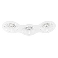 Комплект из светильников и рамки Lightstar Domino D696060606