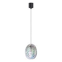 Подвес Odeon Light MODERN ODL24 297 MUSSELS черный/перламутровый/металл/стекло G9 1*40W  5039/1