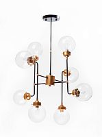 Люстра MAK-interior Bistro WTL2154-8BK-CL