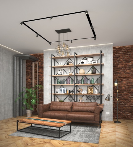 Профиль Denkirs Flod черный DK5850-BK фото 5