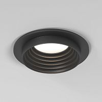 Светильник встраиваемый Elektrostandard Senso GU10 чёрный 25007/01