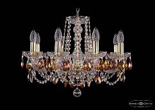 Подвесная люстра Bohemia Ivele Crystal 1402/8/195 G K711