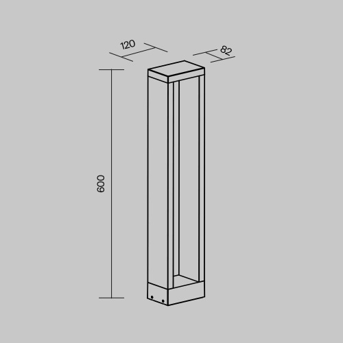 Ландшафтный светильник Maytoni Goll O462FL-L10GF3K фото 10