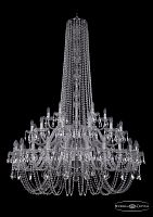 Люстра Bohemia Ivele Crystal 1402/24+12+6/460/h-176/2d Ni